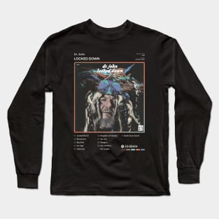 Dr. John - Locked Down Tracklist Album Long Sleeve T-Shirt